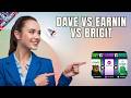 Cash Advance App Comparison — Dave vs EarnIn vs Brigit