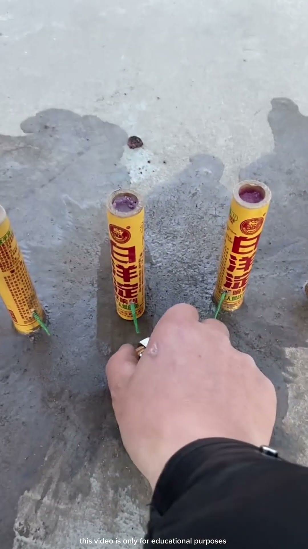 all the crackers burn with one #shortsvideo