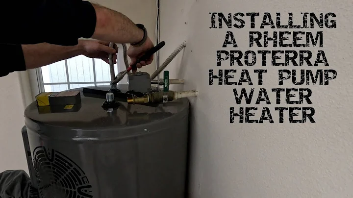 Chasing energy efficiency: Installing a new Rheem ProTerra heat pump water heater