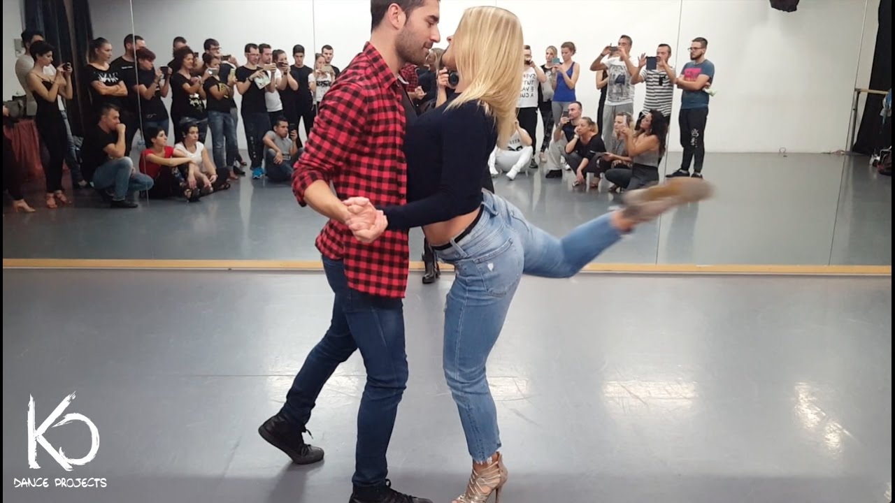 Seguia lloviendo afuera - Daniel Santacruz / Kiko & Christina BACHATA SENSUAL in Florence dance video gan