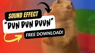 Dun Dun Duuun Sting Sound Effect | Free Download