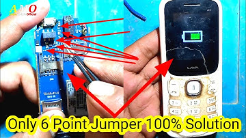 Lava A3 Charging Jumper Lava A5 Charging Jumper solution Lava A1 Fake Charging Solution