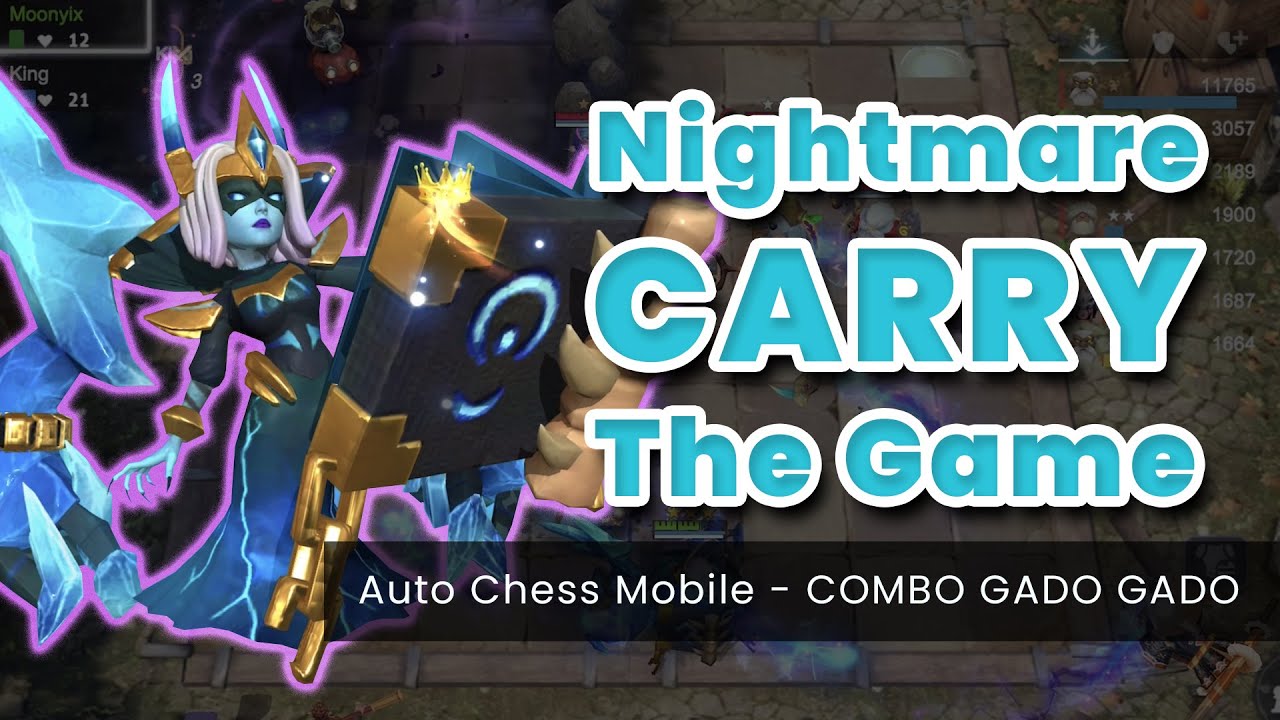 kena comeback, kita comback balik. Nightmare + Combo Gado Gado | Auto Chess Mobile