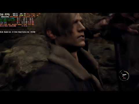 Resident Evil 4 Chainsaw Demo - ray tracing normal RTX3060 6GB laptop