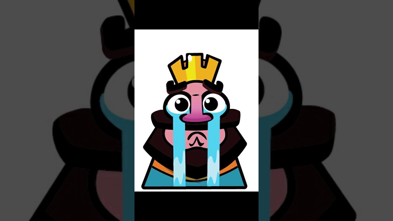 All 9 King Emotes Clash Royale  Todos os 9 King Emotes Clash Royale 