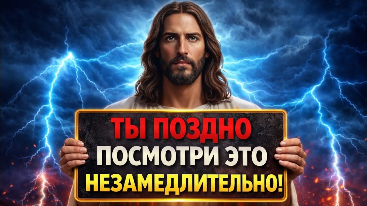 БОГ ГОВОРИТ: ТЫ ОТСТАЁШЬ — ПОСМОТРИ ЭТО БЫСТРО!.. | ПОСЛАНИЕ БОГА ДЛЯ ТЕБЯ СЕГОДНЯ