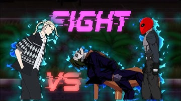 Dreken vs Joker, Spider Mask Fight | Drawing cartoon 2, dc2| pack#pack #dc2