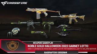 Noble Gold Halloween 2022 Garnet Lotto (Gameplay) || CrossFire Philippines