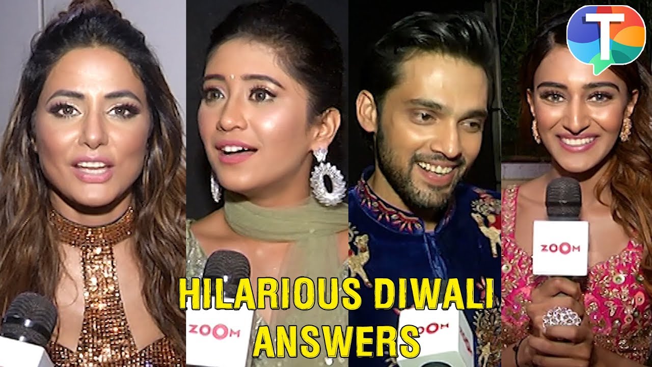 Hina Khan, Shivangi Joshi, Parth, Erica, Surbhi and others answer fun-filled Diwali questions