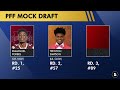NEW 3 Round Giants Mock Draft via PFF | NY Giants Draft Rumors