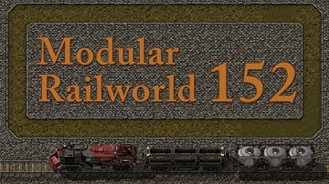 Factorio Modular Railworld #152 - A Ring of Radars