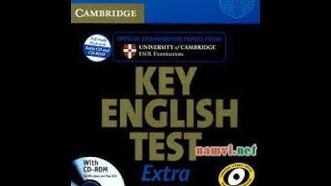 Listening A2 | Cambridge Ket Extra | Test 1 | Part 2