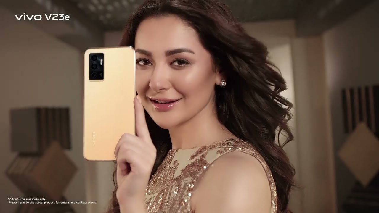 Vivo V23e Sunshine Gold Hania Aamir YouTube