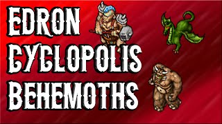 [TibiaTome] Edron Cyclopolis Behemoth's (1.1KK) MS/ED 180+