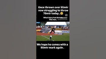 johannes vetter injury 🤕🩸#johannesvetter #javelinthrow #javelin #shorts