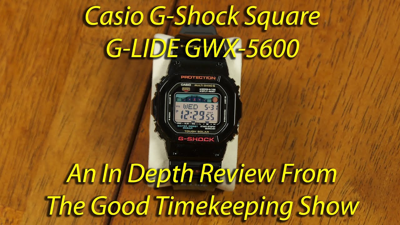 G-Shock GWX-5600C Secret Features and Functions - YouTube