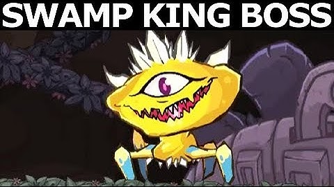 Greedy Guns - Swamp King Boss (No Commentary) (Steam Indie Metroidvania Game 2017)