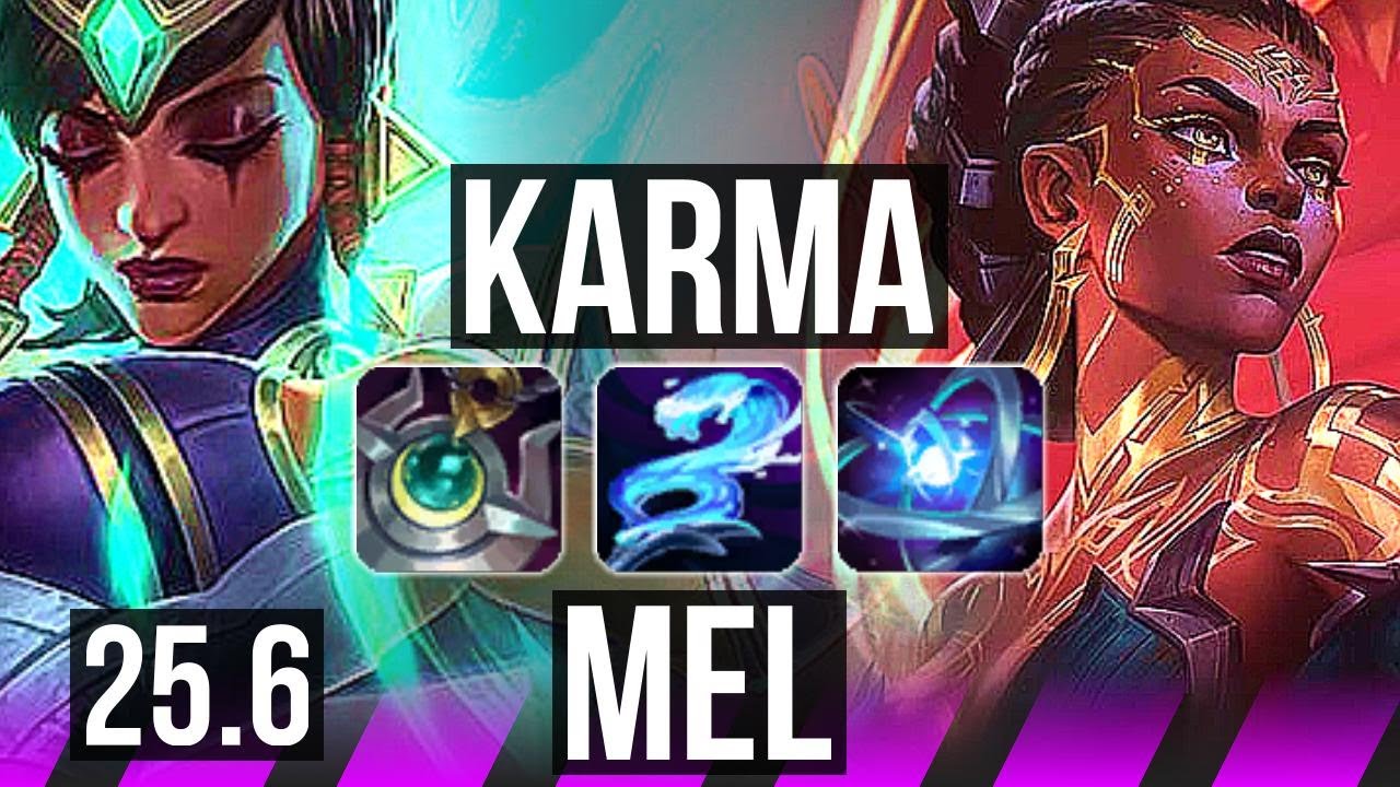 KARMA & Seraphine vs MEL & Jhin (SUP) | 8/2/21, 800+ games | EUW Master | 25.6
