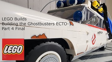 Building the Ghostbusters ECTO-1 (part 4, final) | LEGO | LEGO Builds