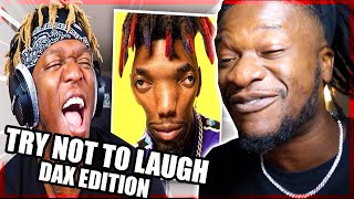 KSI ROASTS DAX! | TRY NOT TO LAUGH (DAX EDITION) REACTION!