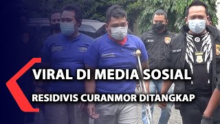 Viral di Media Sosial, Residivis Curanmor Ditangkap Polisi