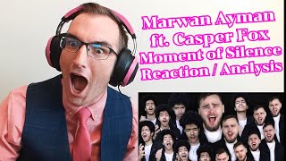 A PRODIGY in the Making!!! | Moment Of Silence - Marwan Ayman ft Casper Fox | Acapella Reaction