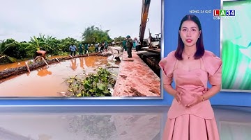 Bến Tre xuất hiện 12 điểm sạt lở mới | LONG AN TV