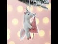 Елочная Игрушка ИЛИ  Брошь на пальто Единорог Валяние из шерсти Мастер класс Подарок Новый год