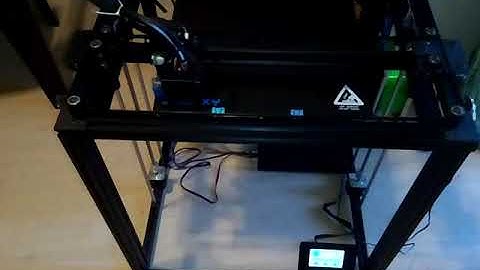 Tronxy x5SA Fehlermeldung