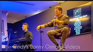 Donny Osmond Says His Favorite Song to Sing is \
