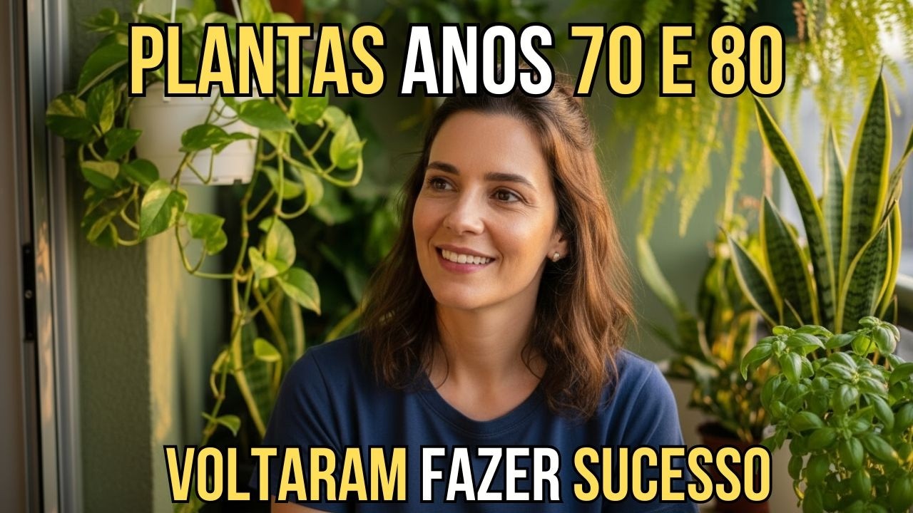 10 Plantas Que Fizeram Sucesso Nos ANOS 70 E 80 ...Sumiu anos 90...Voltou AGORA