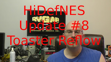 Hi Def NES Update #8:  Toaster Oven Solder Reflow