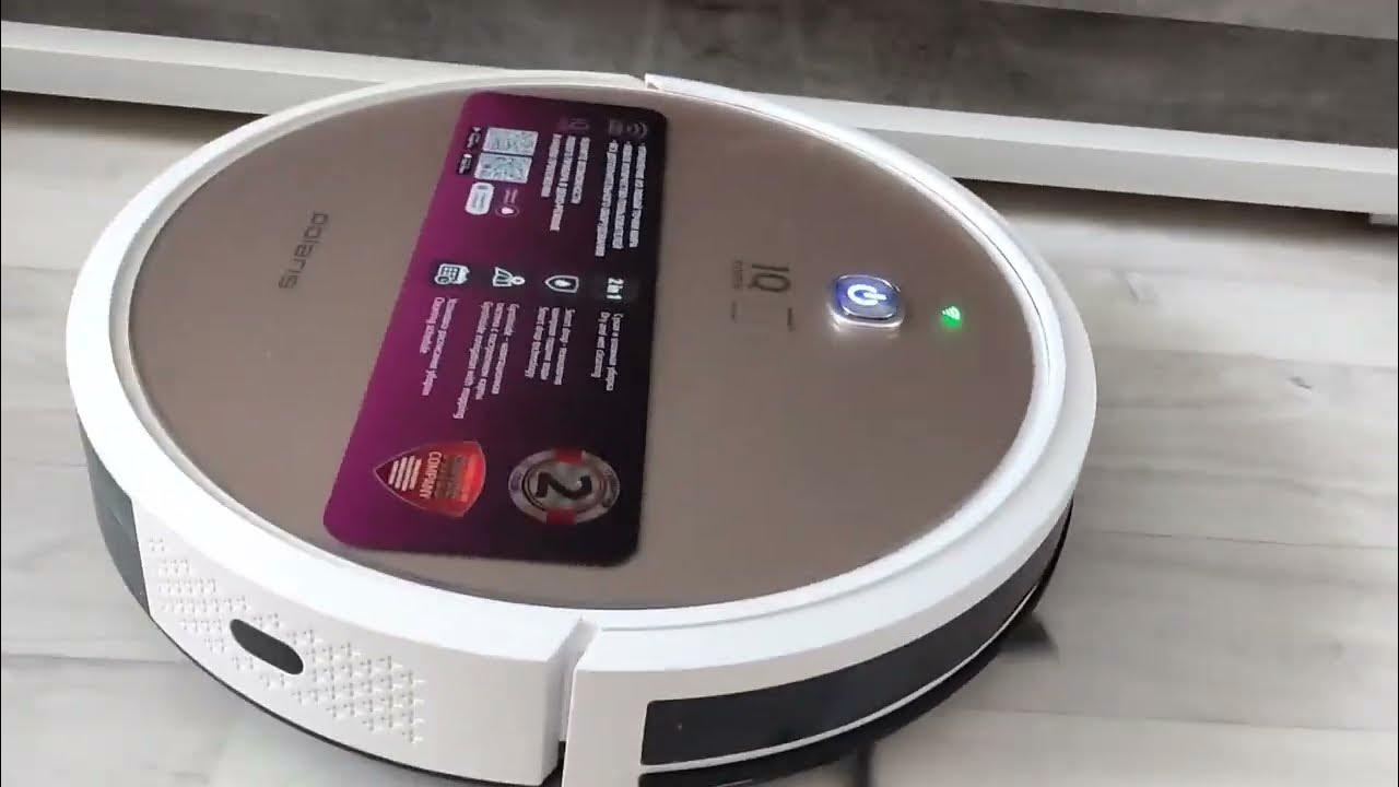 #Обзор Робот-пылесос @Polaris PVCR 1229 IQ Home Aqua #Поларис #Polaris ...