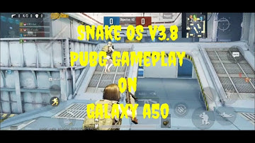PUBG Performance Snake OS v3.8 ROM on Galaxy A50