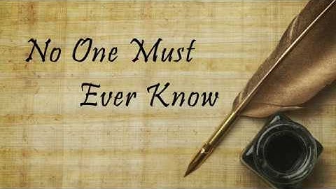 No One Must Ever Know (Lyric Video) | Jekyll and Hyde Musical