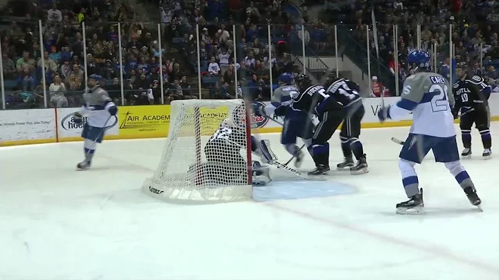 Air Force Scores 3 in Second to take lead over Bentley Saturday, January 2nd, 2016