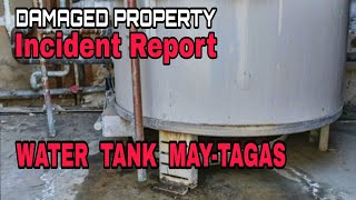 How to use the 5W's and 1H in report writing - Water tank leakage | Industrial security