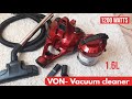Von Vacuum Cleaner Review and Demonstration 2021 | Vacuum with Me