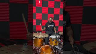Creating different rhythms using different rudiments 😎 #drummer #drums #ghostnotes #jazz #rhythm