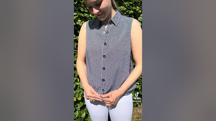 Hemdbluse ohne Arm / dunkelblau-weiss (70012-180120X)