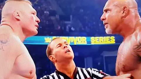Goldberg Defeats Brock Lesnar At WWE Survivor Series 2016 Full Match