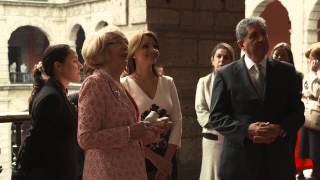 VISITA A PALACIO NACIONAL DE LA SEÑORA SABINA COYNE-HIGGINGS, PRIMERA DAMA DE IRLANDA