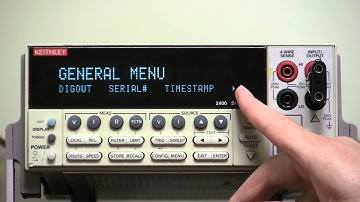 How To Enable Disable Beeper - Keithley Instruments 2400 Series