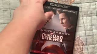 Captain America Civil War 4K Ultra HD Unboxing