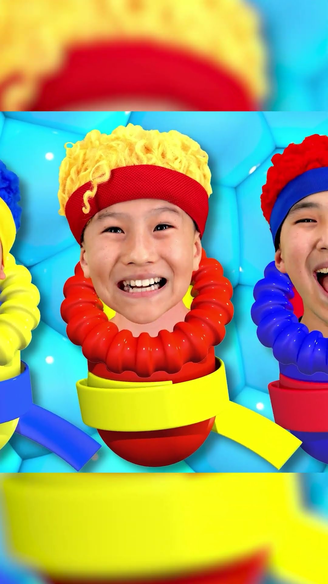 ¡Guau! ¡Ja ja! ¡Conoce a los mini héroes! | D Billions Canciones Infantiles #shorts #db