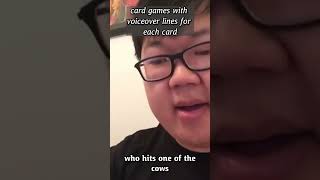 card games with voiceover lines for each card