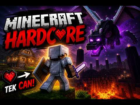Minecraft - Hardcore | Madene Giriş Yolunu Bulduk! | 9.Bölüm