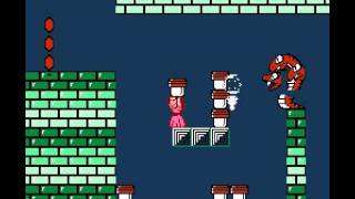 Super Mario Bros 2 - Nintendo NES - World 6 boss - User video