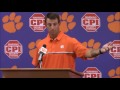 Dabo Swinney on national anthem: "I hate to see what is going on in our country"