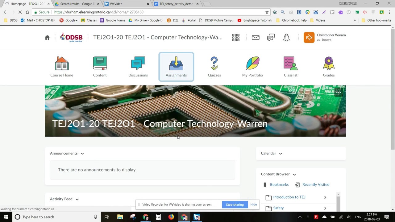 Downloading a google doc and submitting to d2l assignments folder youtube